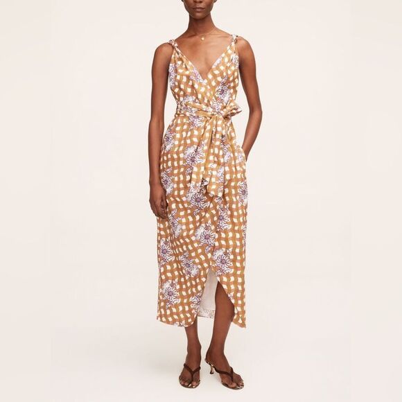 Rebecca Taylor Gingham Daisy Whisper Dress - Picture 1 of 13